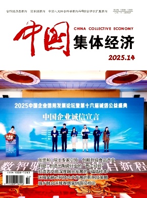 《中国集体经济》2025年14期目录
