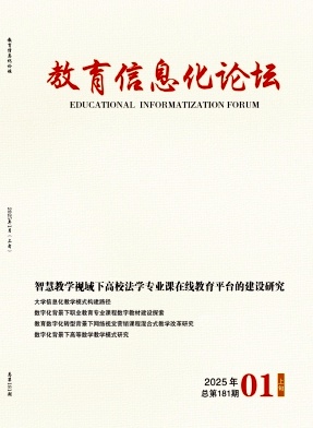 《教育信息化论坛》2025年01期目录