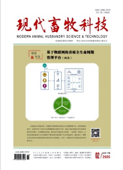 《现代畜牧科技》2025年02期目录