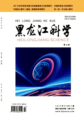 《黑龙江科学》2025年7期目录