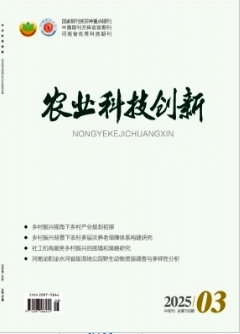 《农业科技创新》2025年08期目录