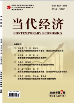 《当代经济》2025年7期目录