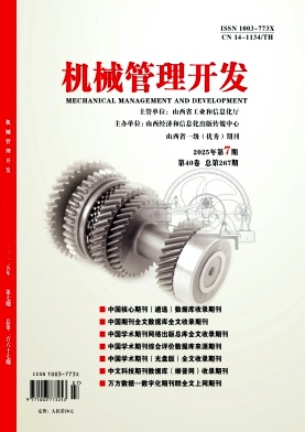 《机械管理开发》2025年7期目录