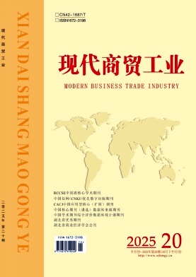 《现代商贸工业》2025年20期目录
