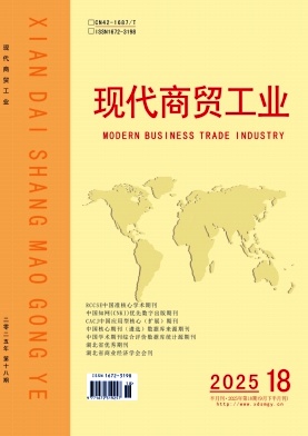 《现代商贸工业》2025年18期目录