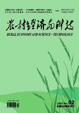 《农村经济与科技》2025年02期目录