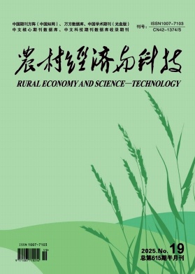 《农村经济与科技》2025年19期目录