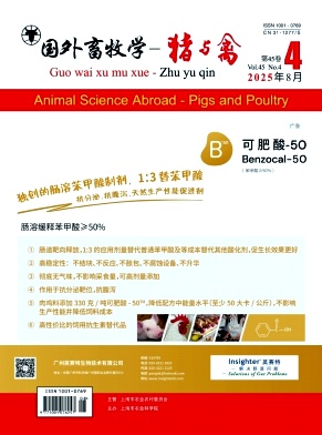 《国外畜牧学(猪与禽)》2025年04期