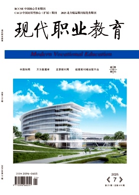 《现代职业教育》2025年21期 往期目录