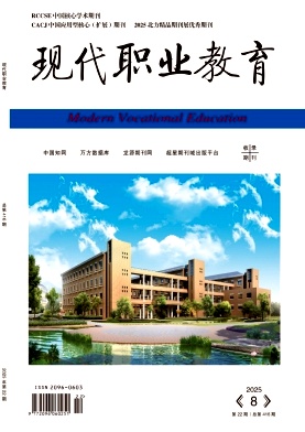 《现代职业教育》2025年22期 往期目录