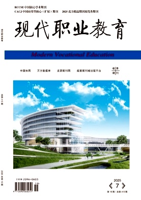 《现代职业教育》2025年20期 往期目录