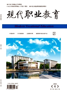 《现代职业教育》2025年17期 往期目录