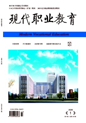 《现代职业教育》2026年03期 往期目录