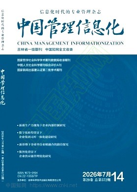 《中国管理信息化》2026年14期往期目录