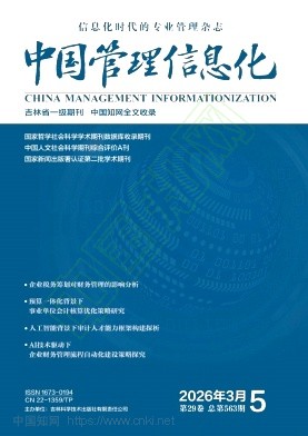 《中国管理信息化》2026年05期往期目录