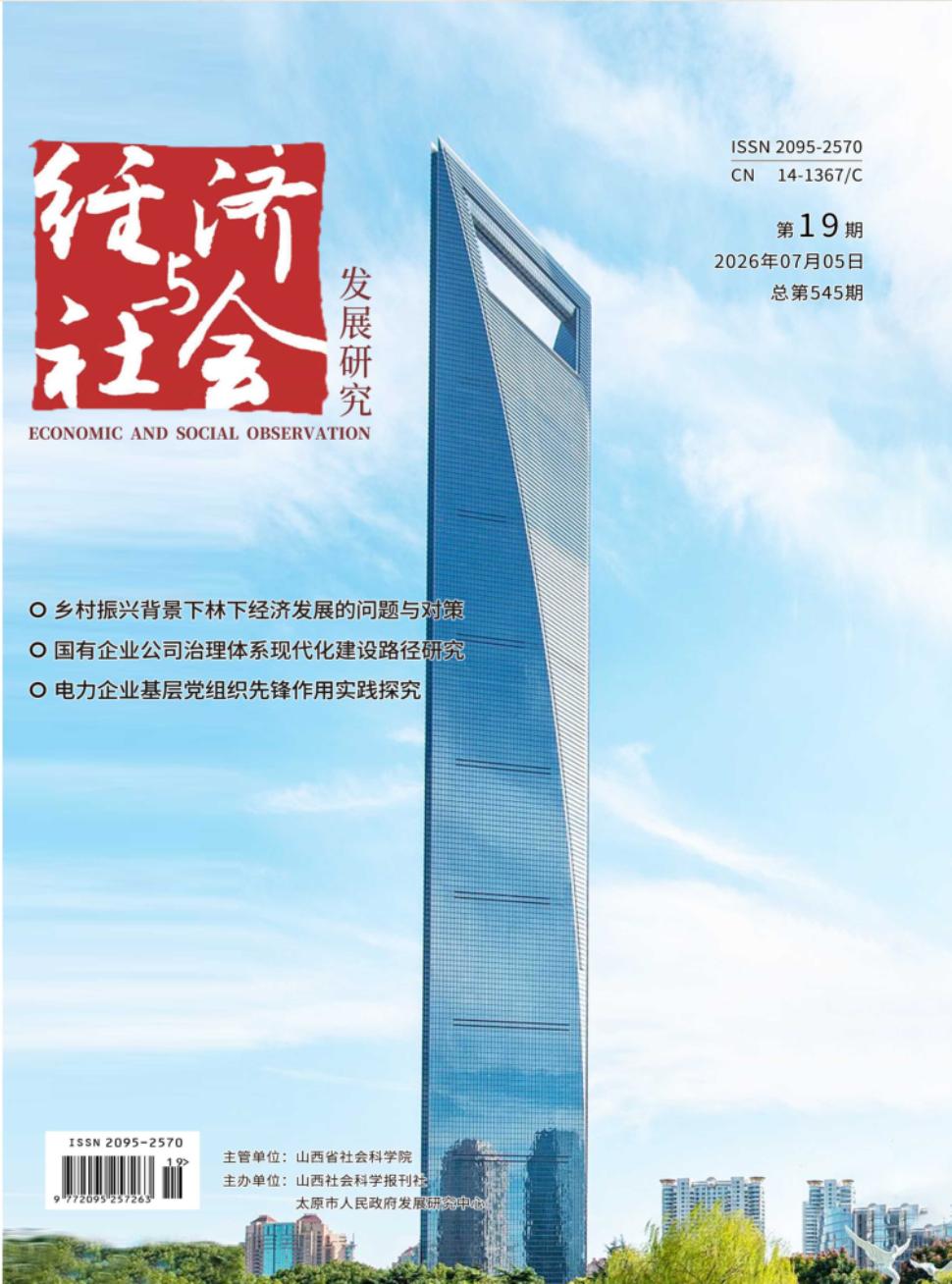 《经济与社会发展研究》2026年19期往期目录