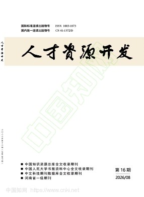 《人才资源开发》2026年16期往期目录