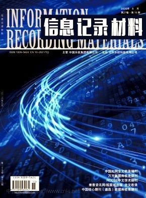 《信息记录材料》2026年15期往期目录